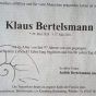 Klaus Bertelsmann - 29.05.1924 - 17.05.2021