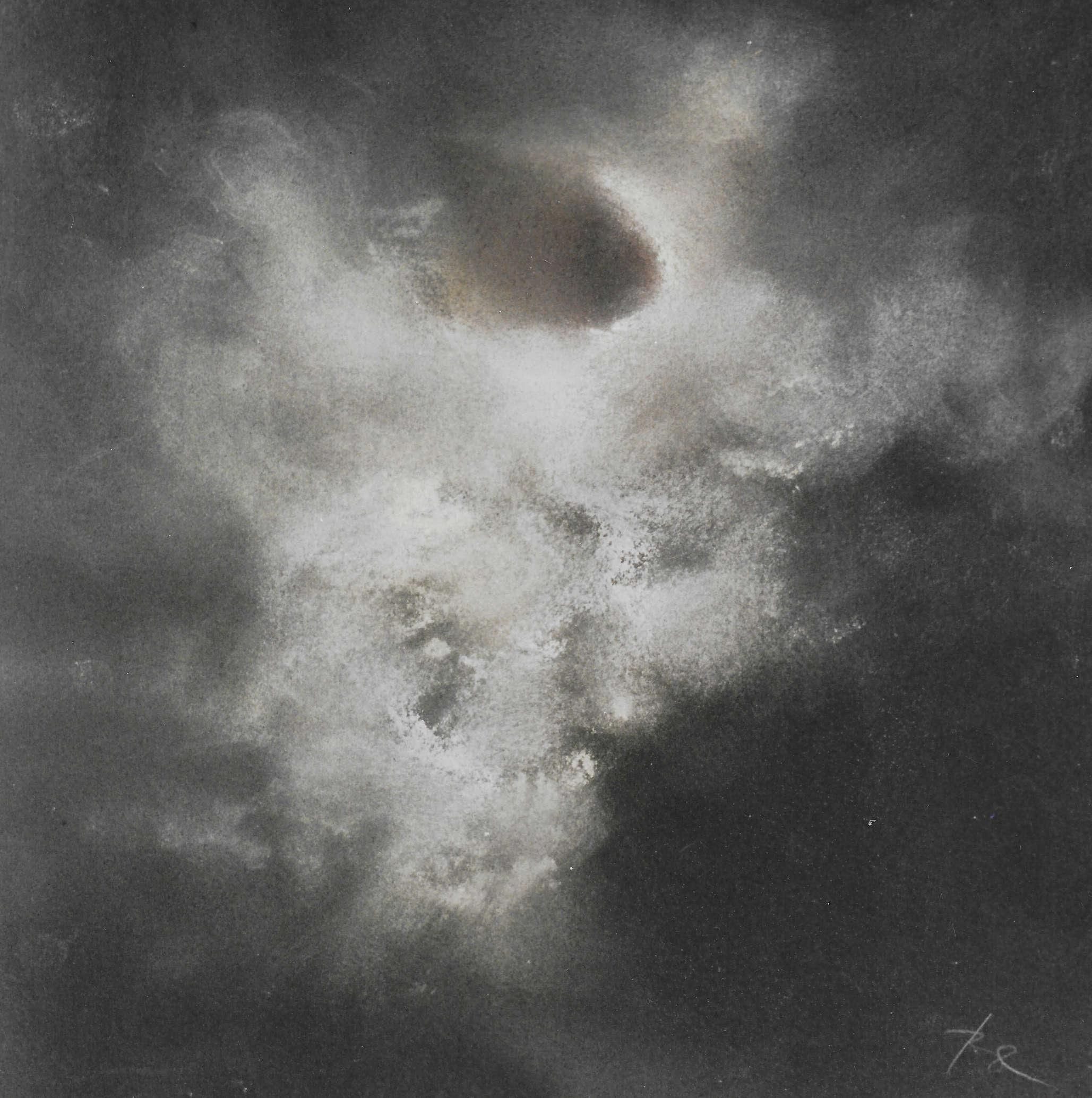 Wolke - Pastell, 43x43 cm, 2003