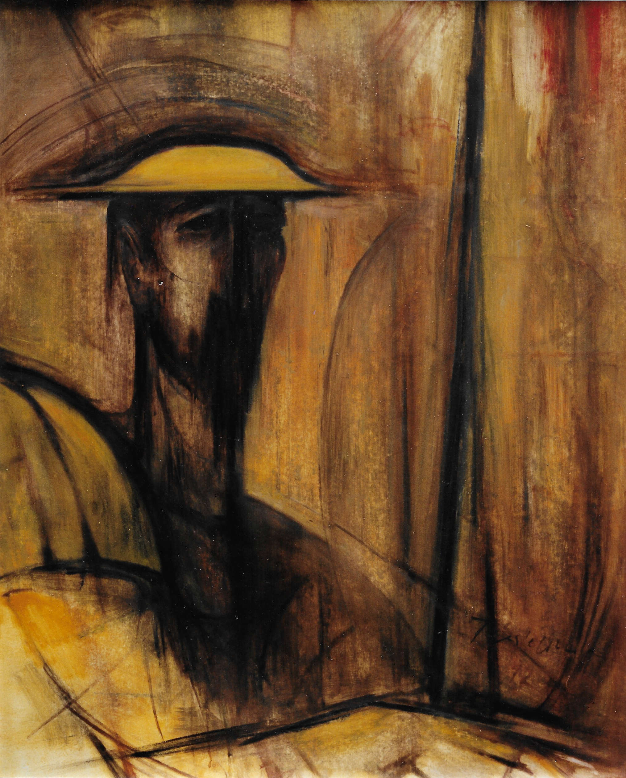 Don Quichotte, 95x185 cm, 1992
